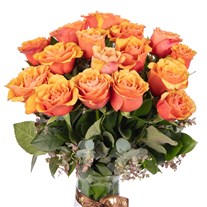 Sunset Rose Gül Vazosu