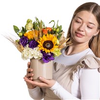 Yaz Rüyası Ayçiçeği ve Lisyantuslar