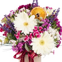 Lavanta Esintisi Gerbera Vazosu