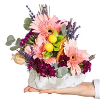 Mini Blush Gerbera Hüsnüyusuf