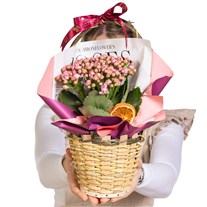Pink Charm Kalanşo Sepeti