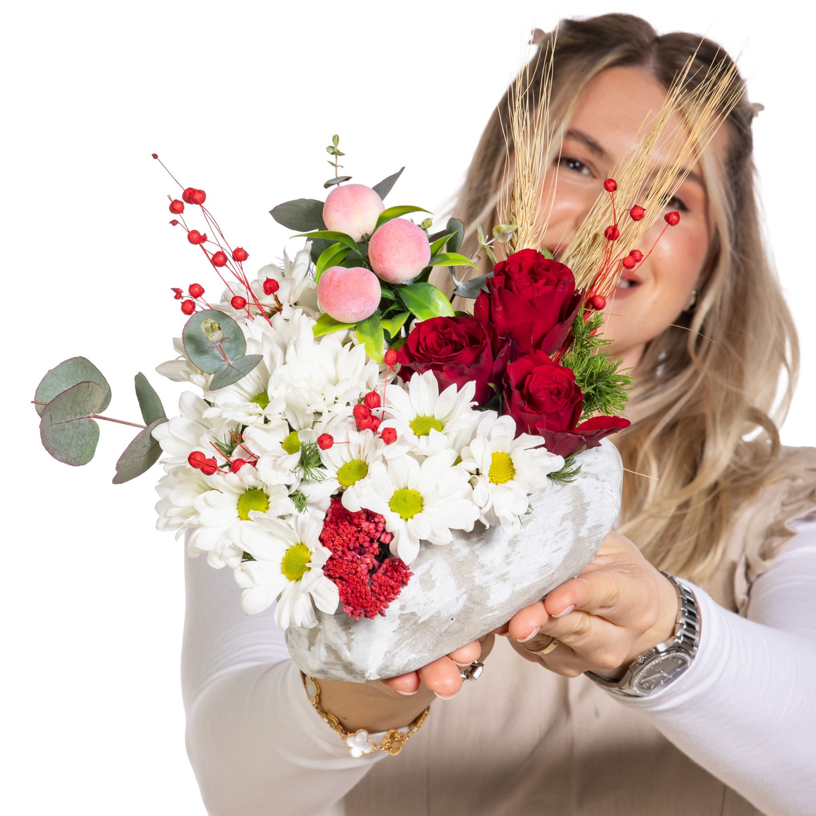Mini Scarlet Muse Gül Papatya