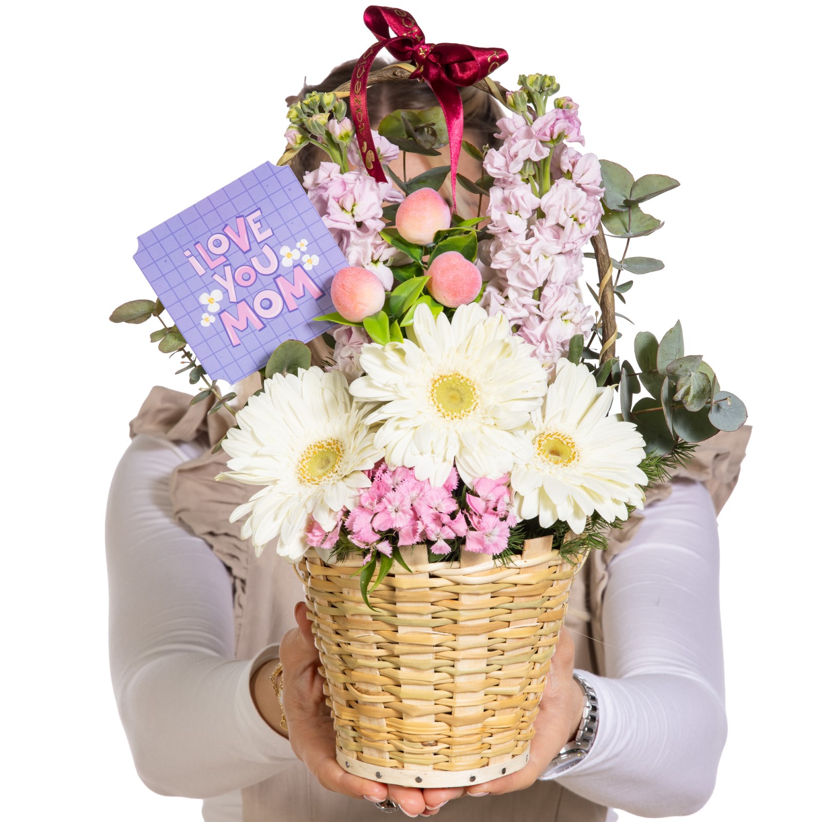 Mother's Love Gerbera Şebboy Sepeti