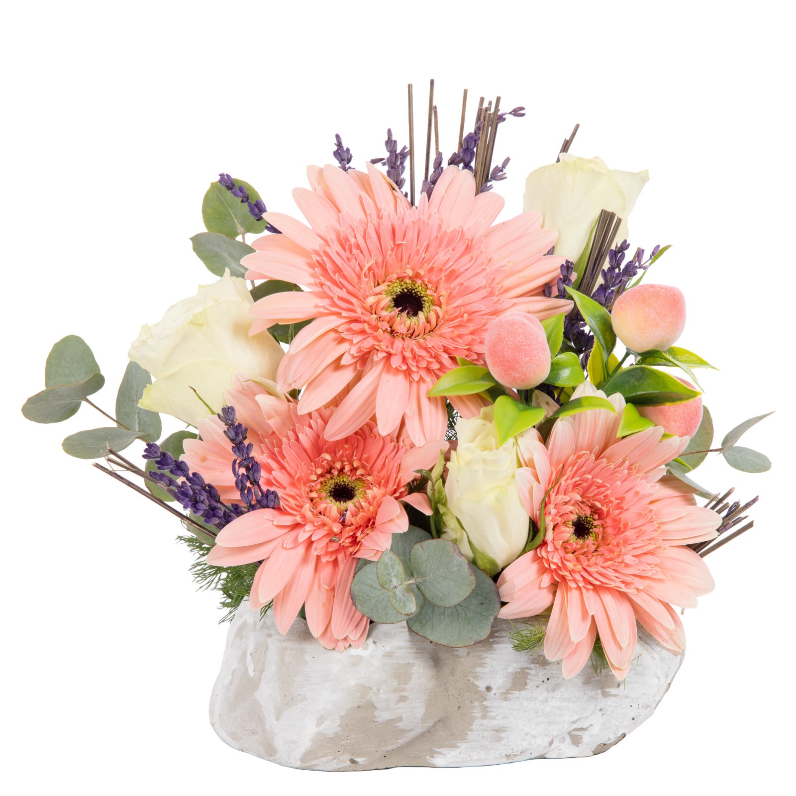 Mini Coral Dream Gerbera Aranjmanı