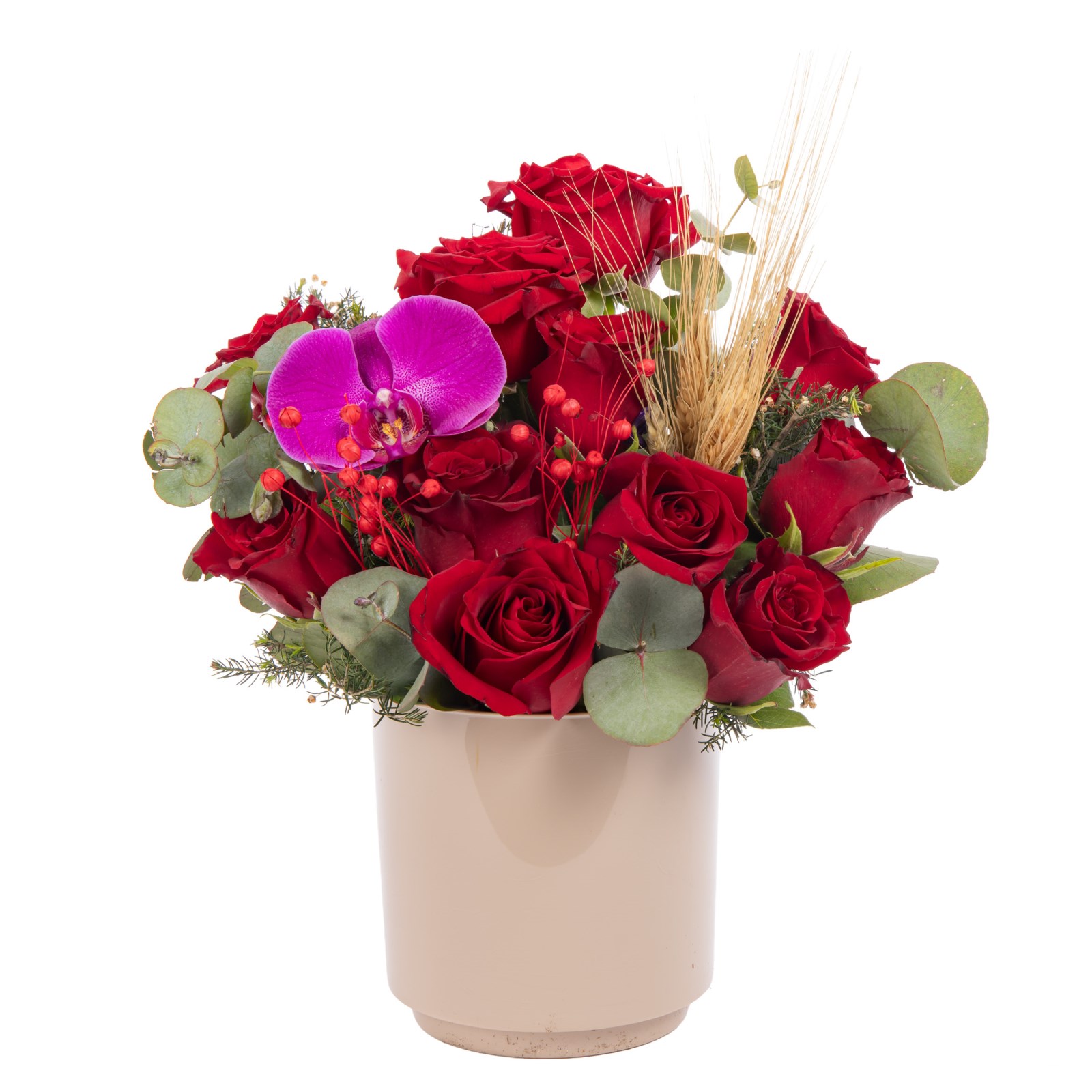 Royal Orchid Kırmızı Gül Vazosu