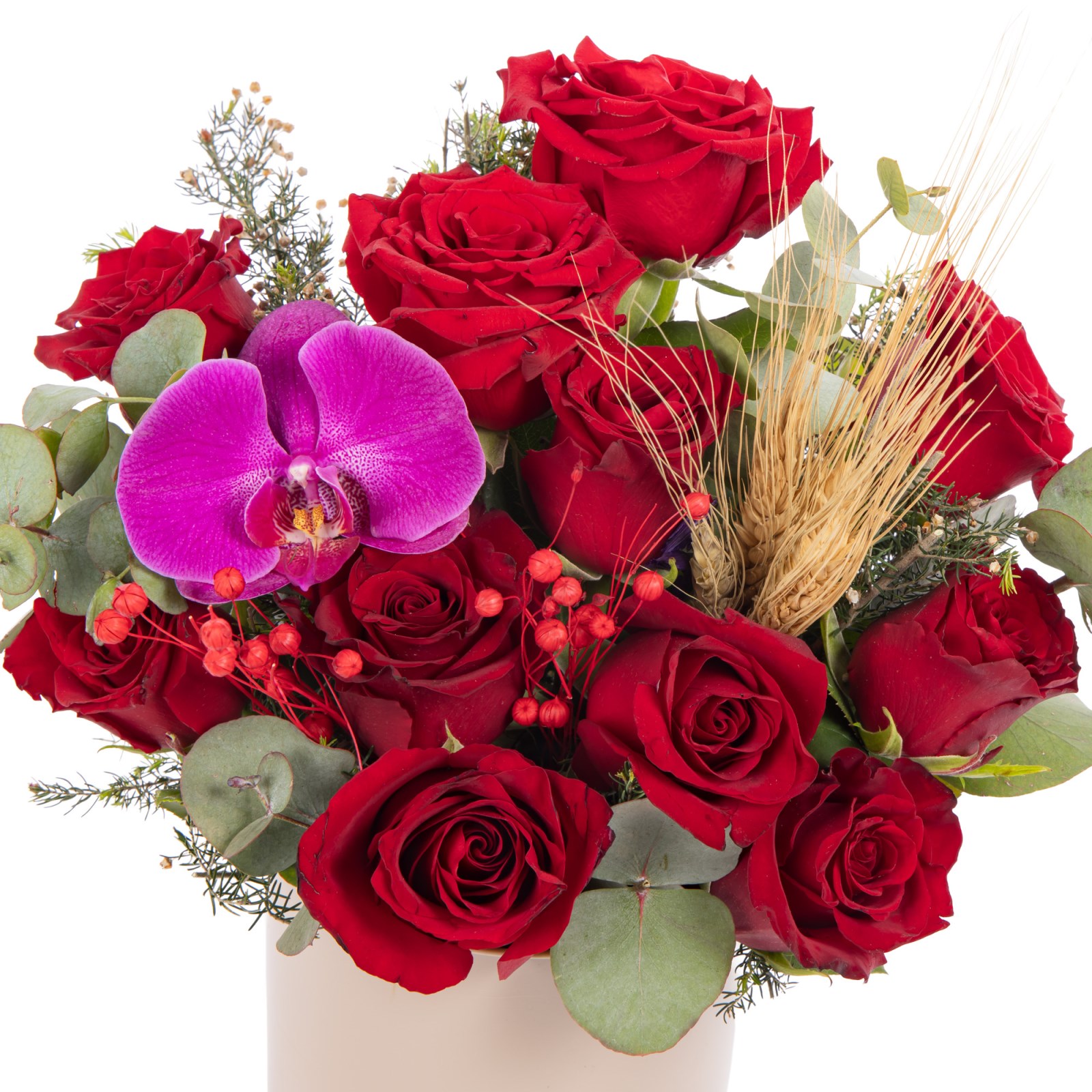Royal Orchid Kırmızı Gül Vazosu