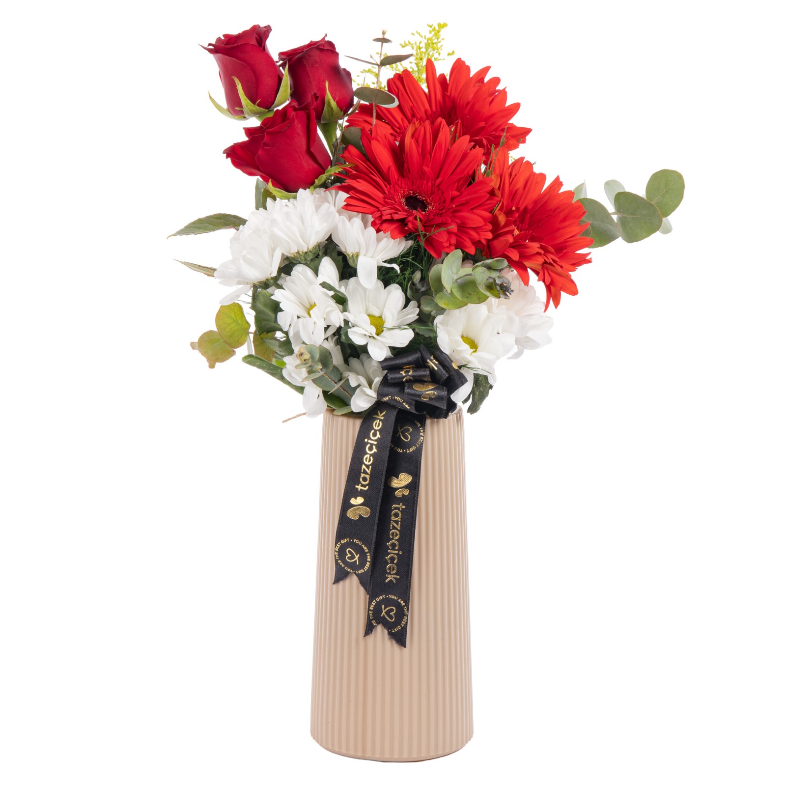 Bold Passion Gül Gerbera Vazosu