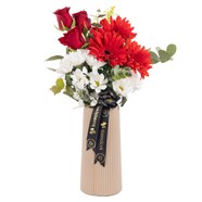 Bold Passion Gül Gerbera Vazosu