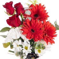 Bold Passion Gül Gerbera Vazosu