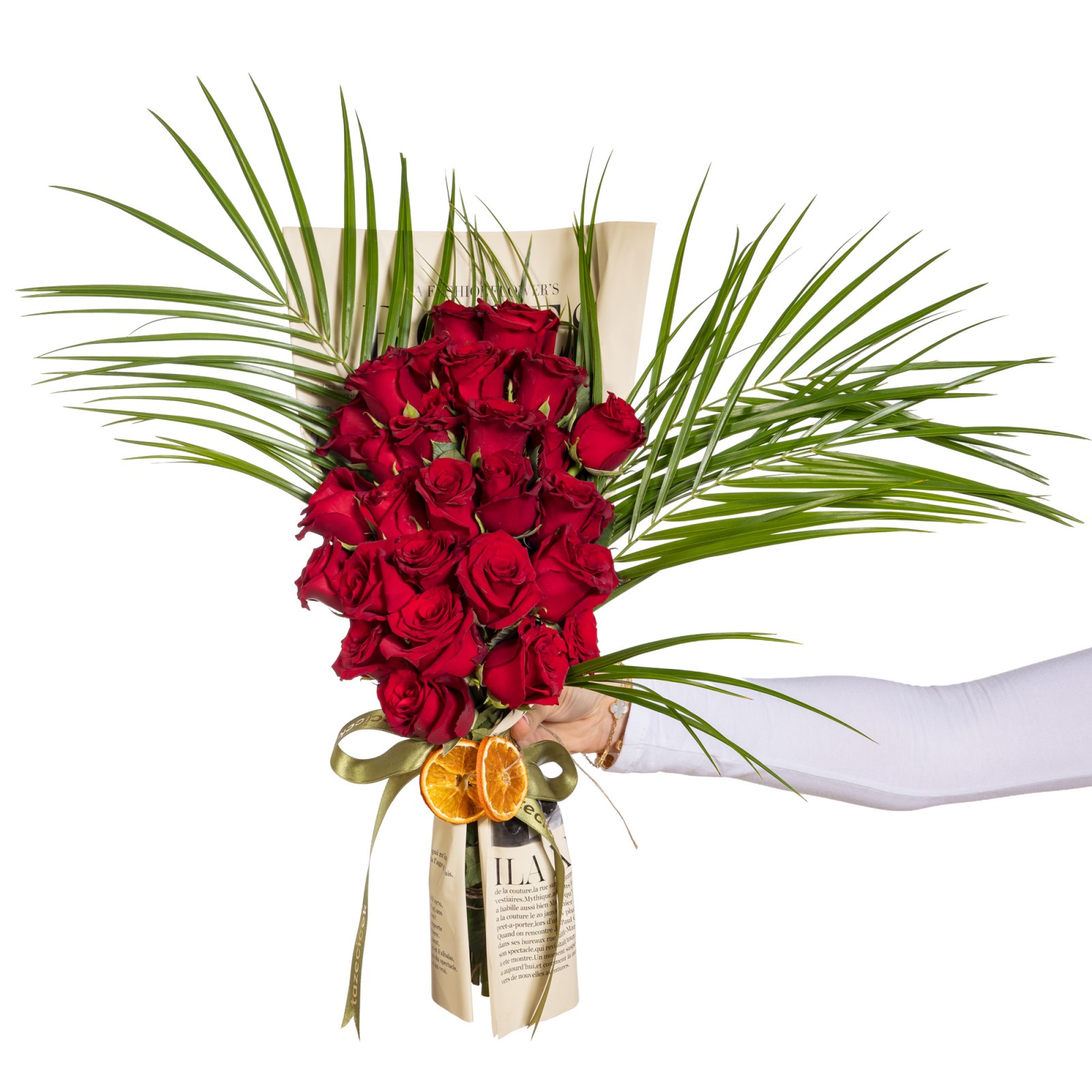 Pomegranate Love 25 Gül Buketi