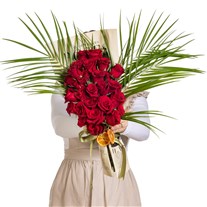Pomegranate Love 25 Gül Buketi