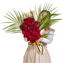 Pomegranate Love 25 Gül Buketi