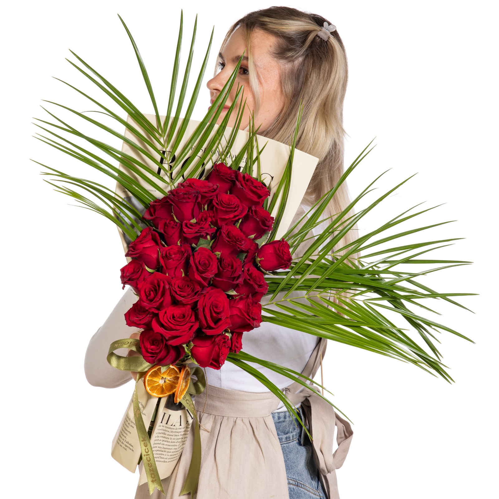 Pomegranate Love 25 Gül Buketi