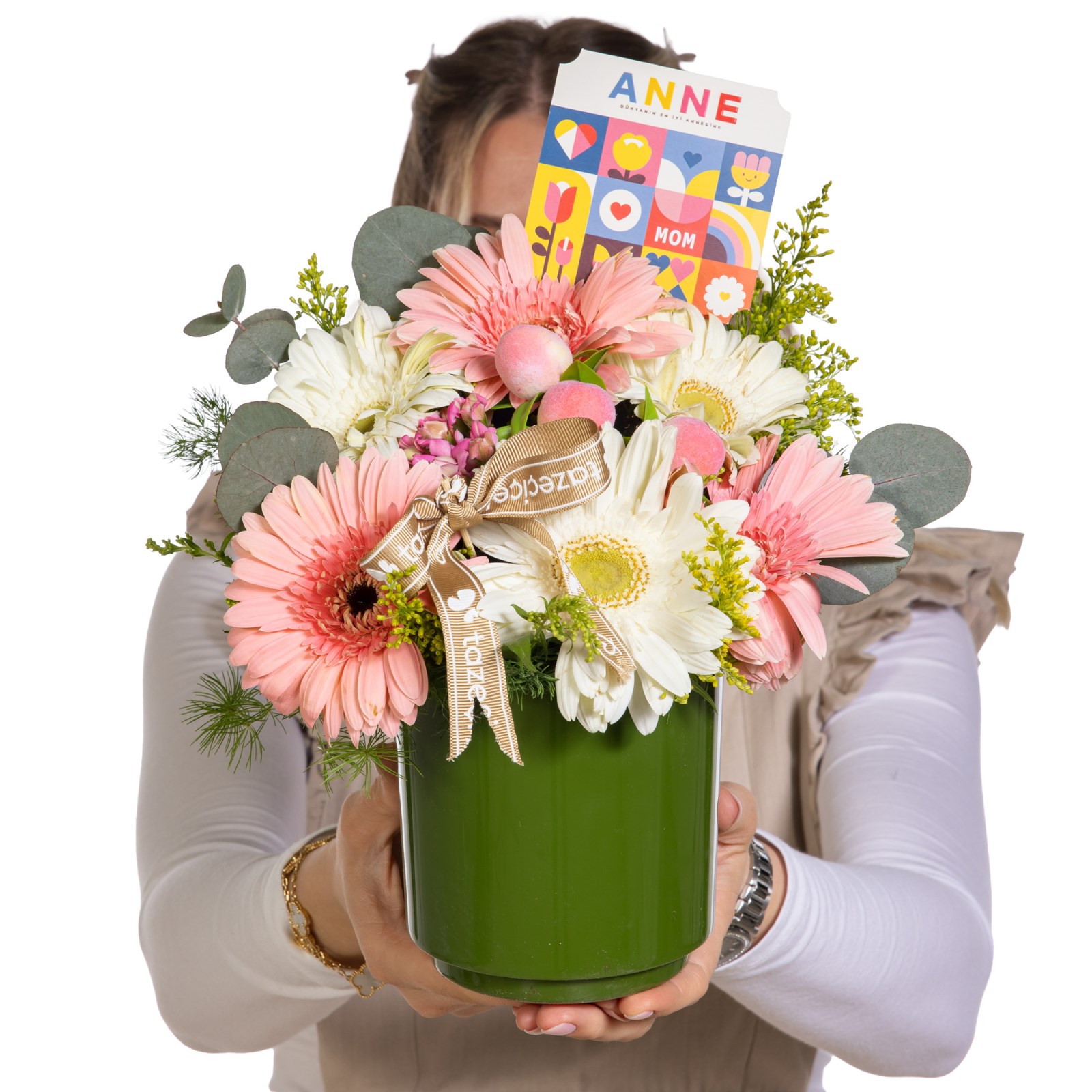Citrus Super Anne Gerbera Vazosu