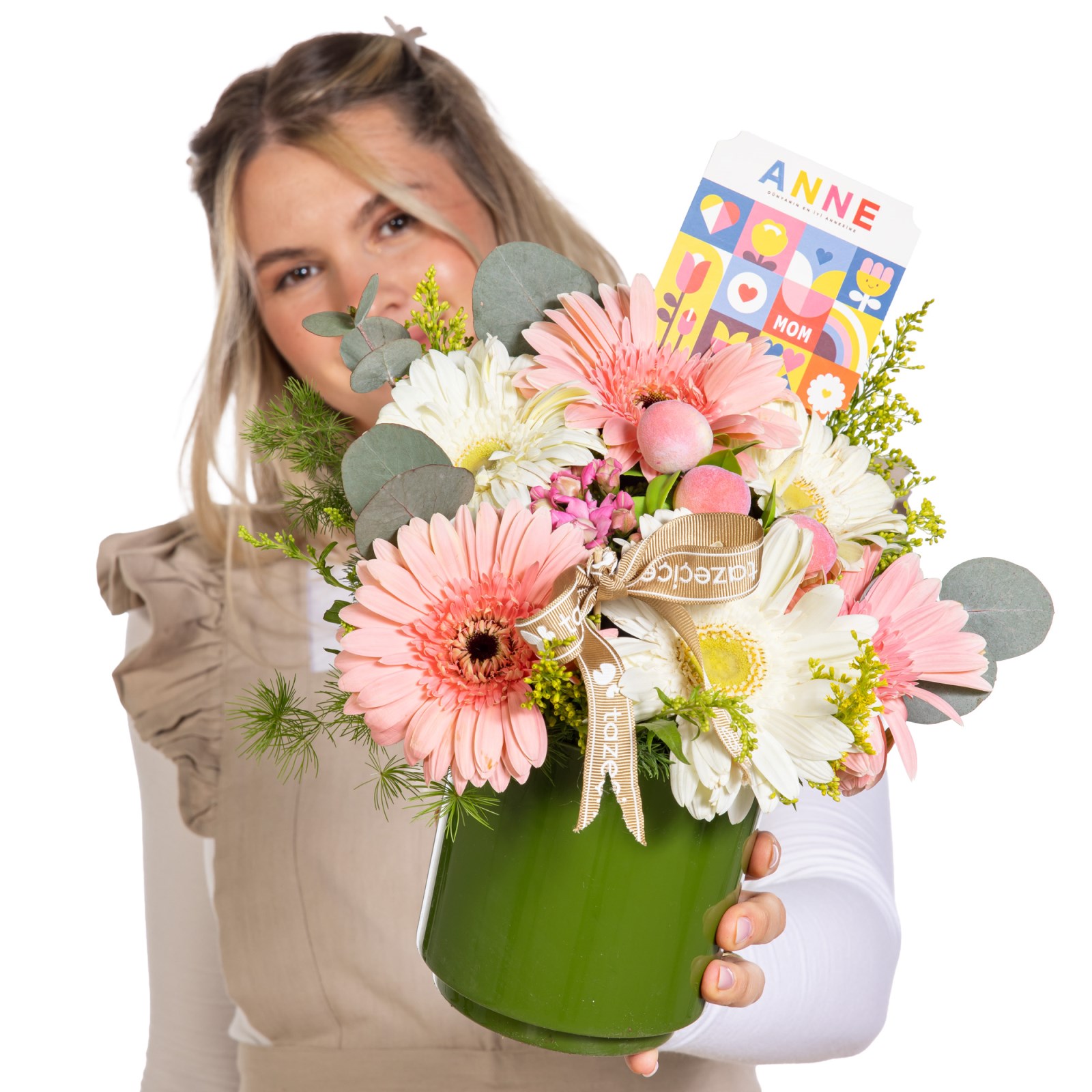 Citrus Super Anne Gerbera Vazosu