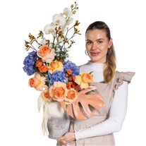 Amber Glow Gül Aranjmanı