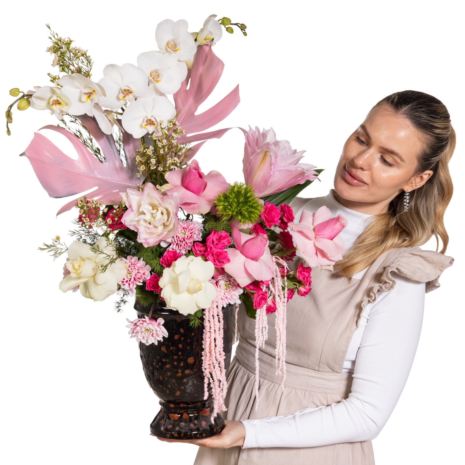 Blossom Charm Orkide Aranjmanı