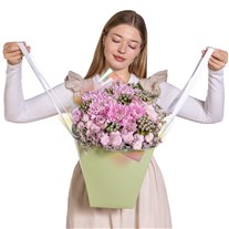 Lilac Dream Krizantem Buketi