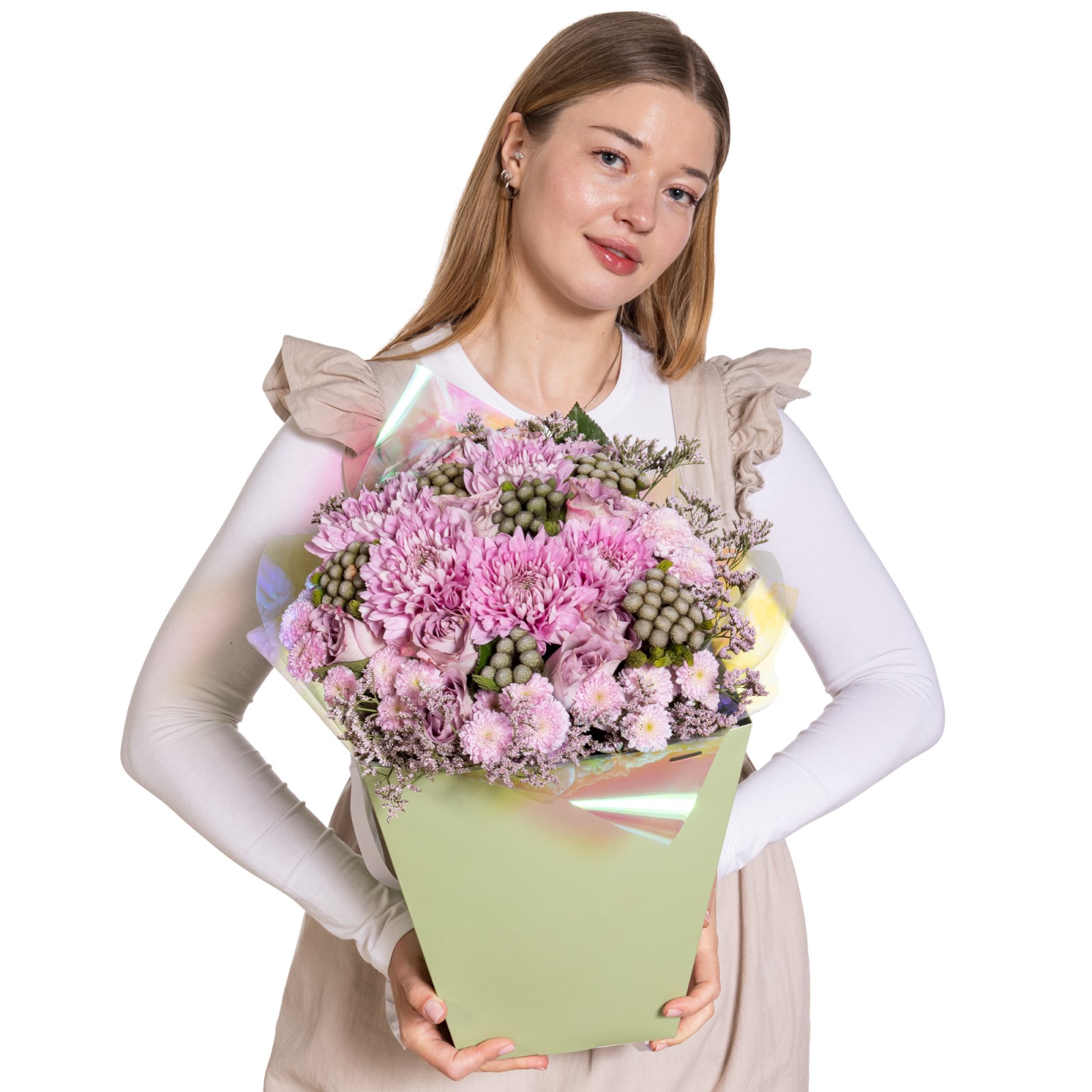 Lilac Dream Krizantem Buketi