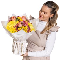 Saffron Sky Turuncu Buketi