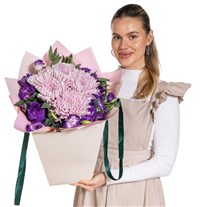 Indigo Muse Krizantem Buketi