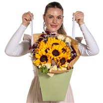Solaris Muse Ayçiçeği Buketi