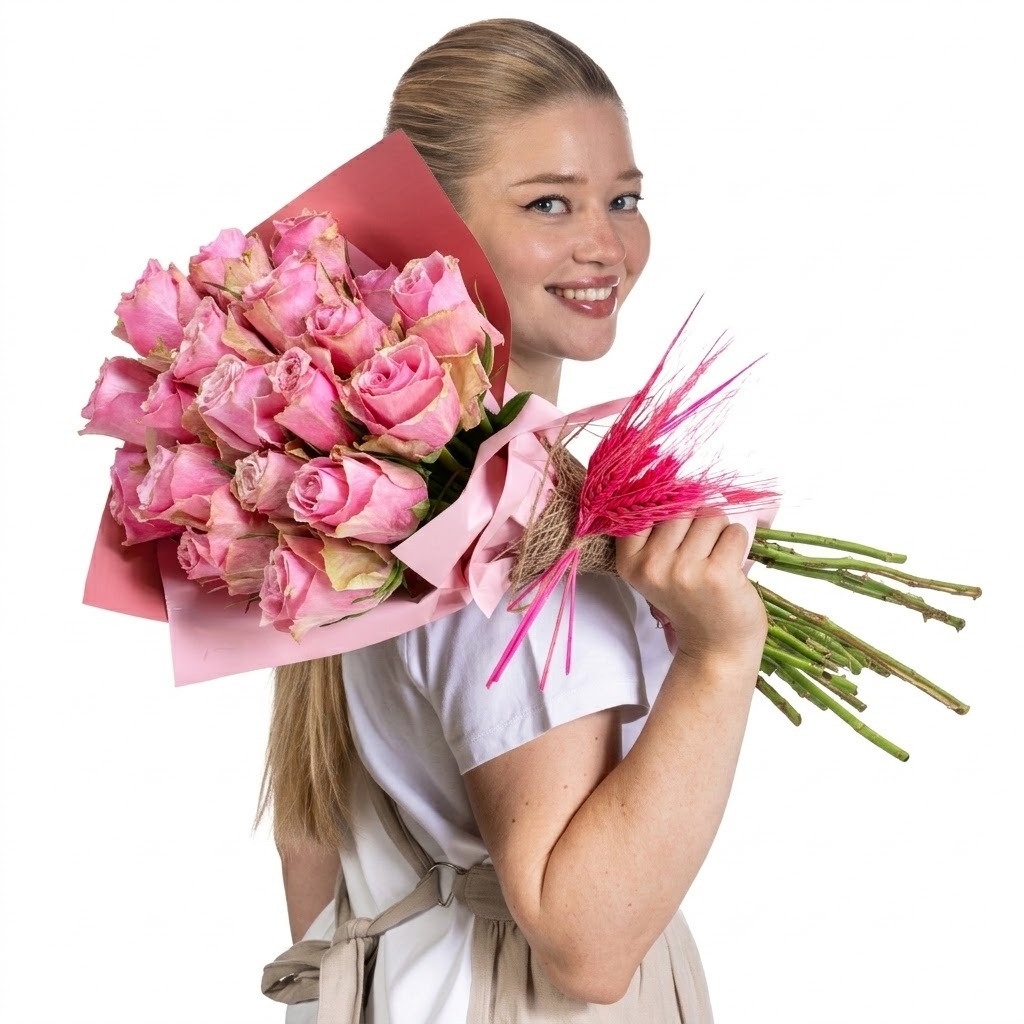 Premium Pink Roses
