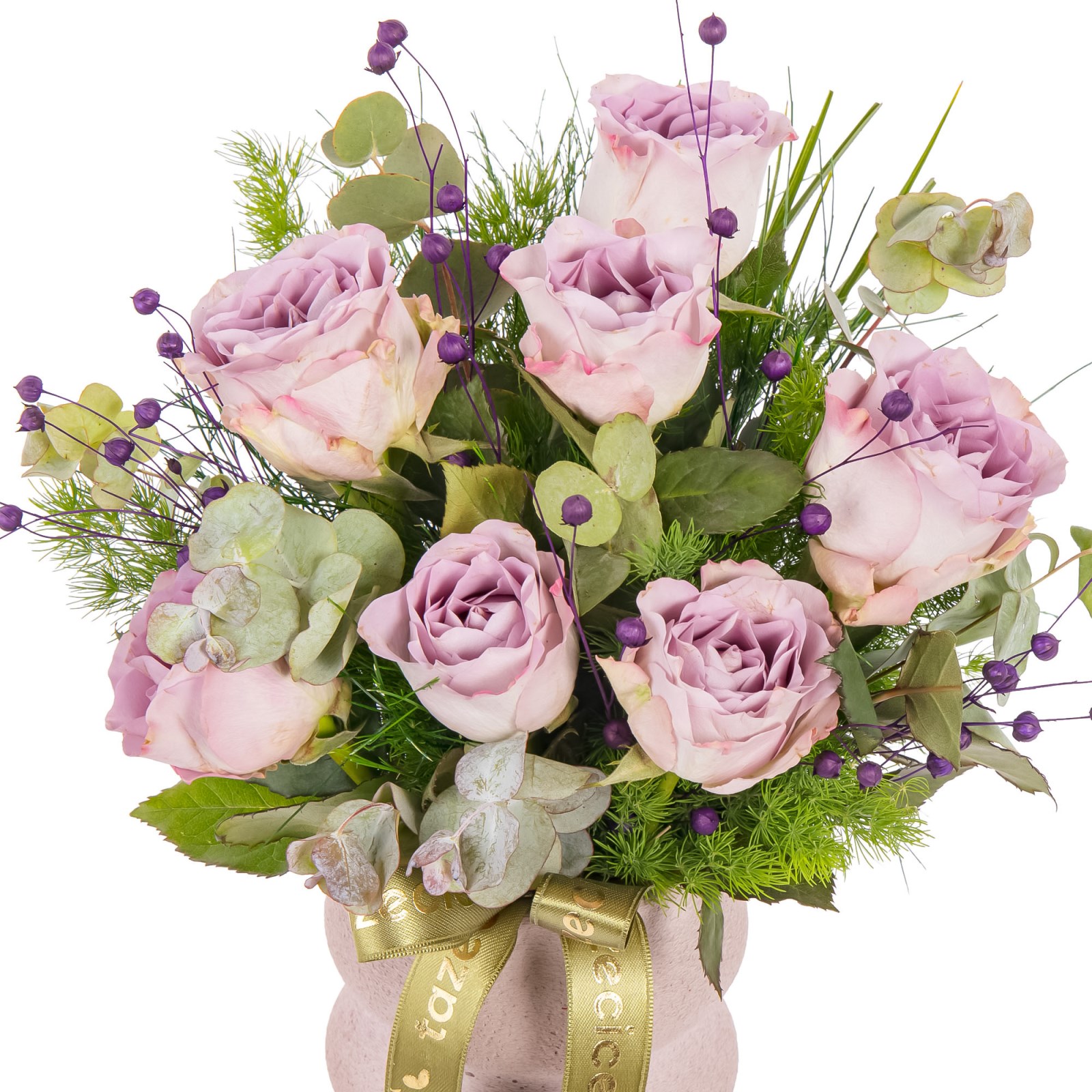 Sleek Amethyst Lila Gül