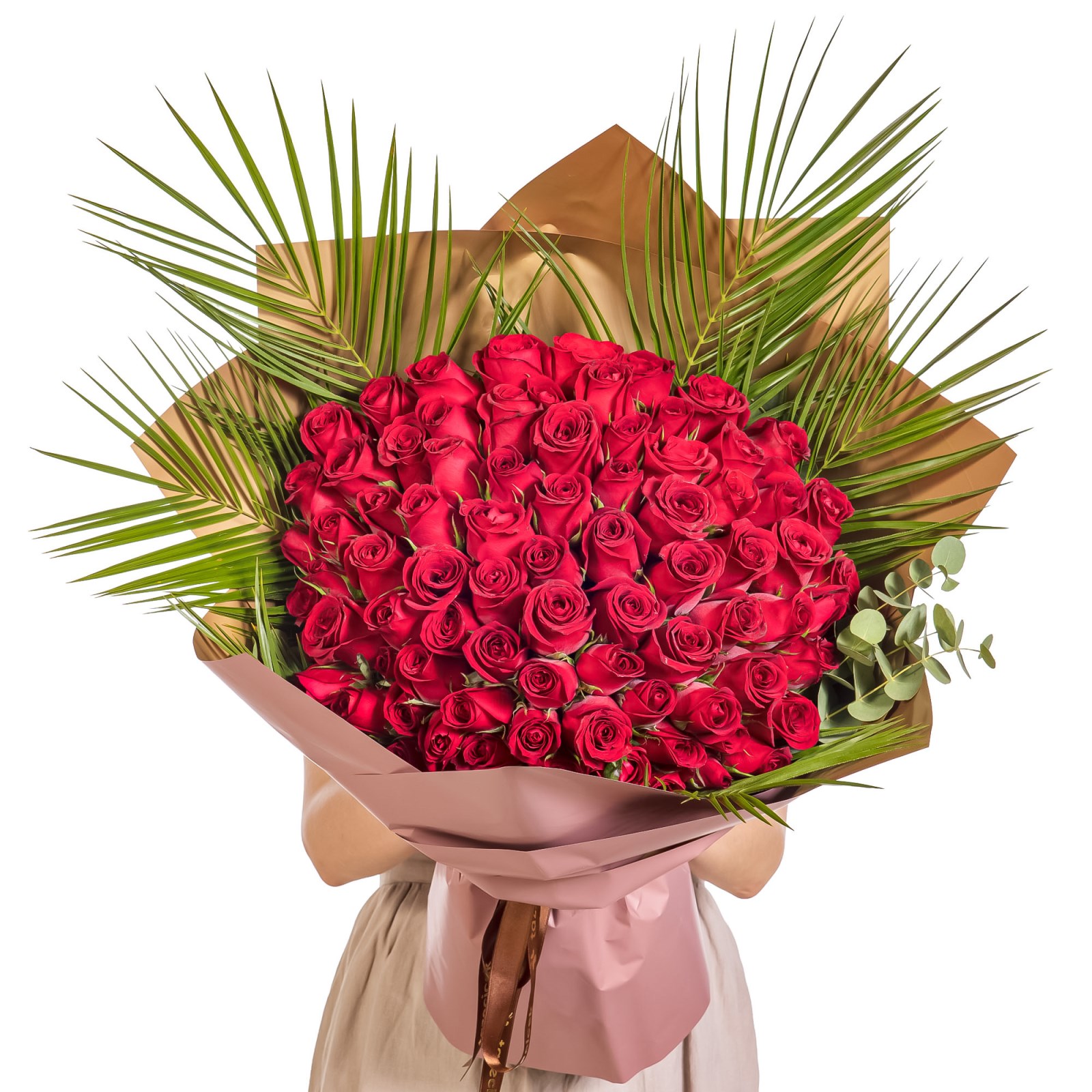 Amor Perfect 101 Kırmızı Gül Buketi