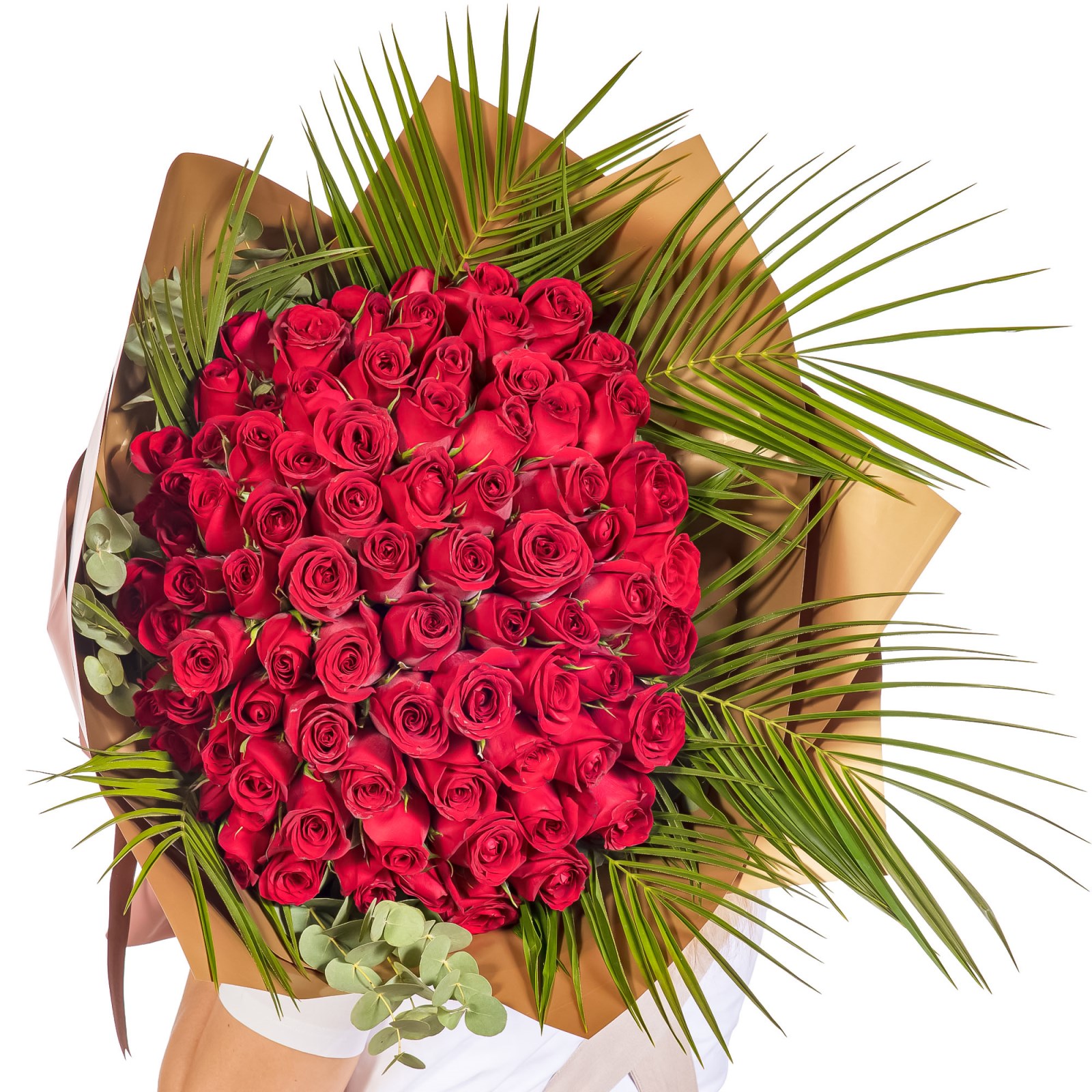 Amor Perfect 101 Kırmızı Gül Buketi
