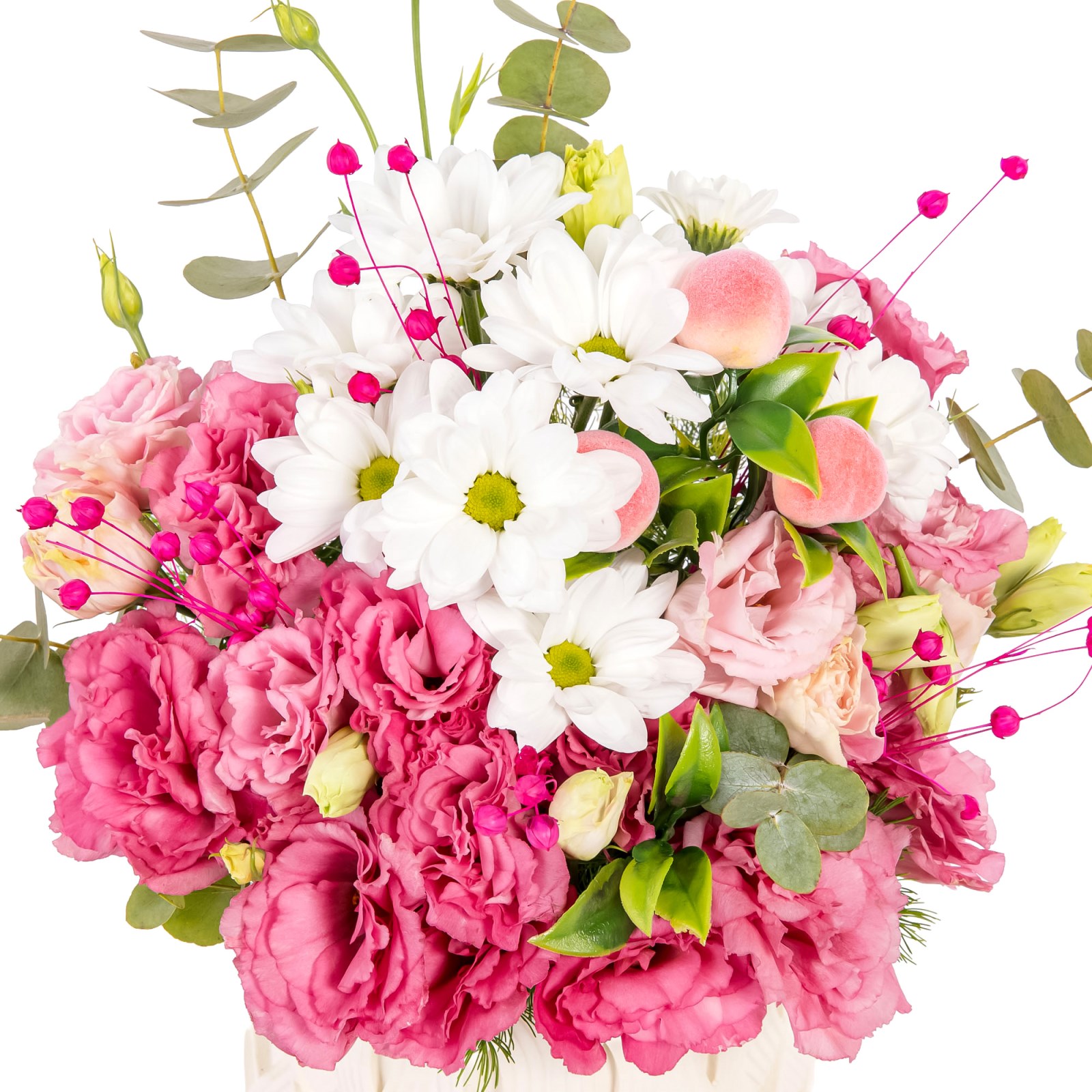 Pink Cloud Lisianthus Aranjmanı