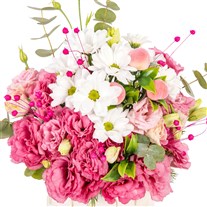 Pink Cloud Lisianthus Aranjmanı