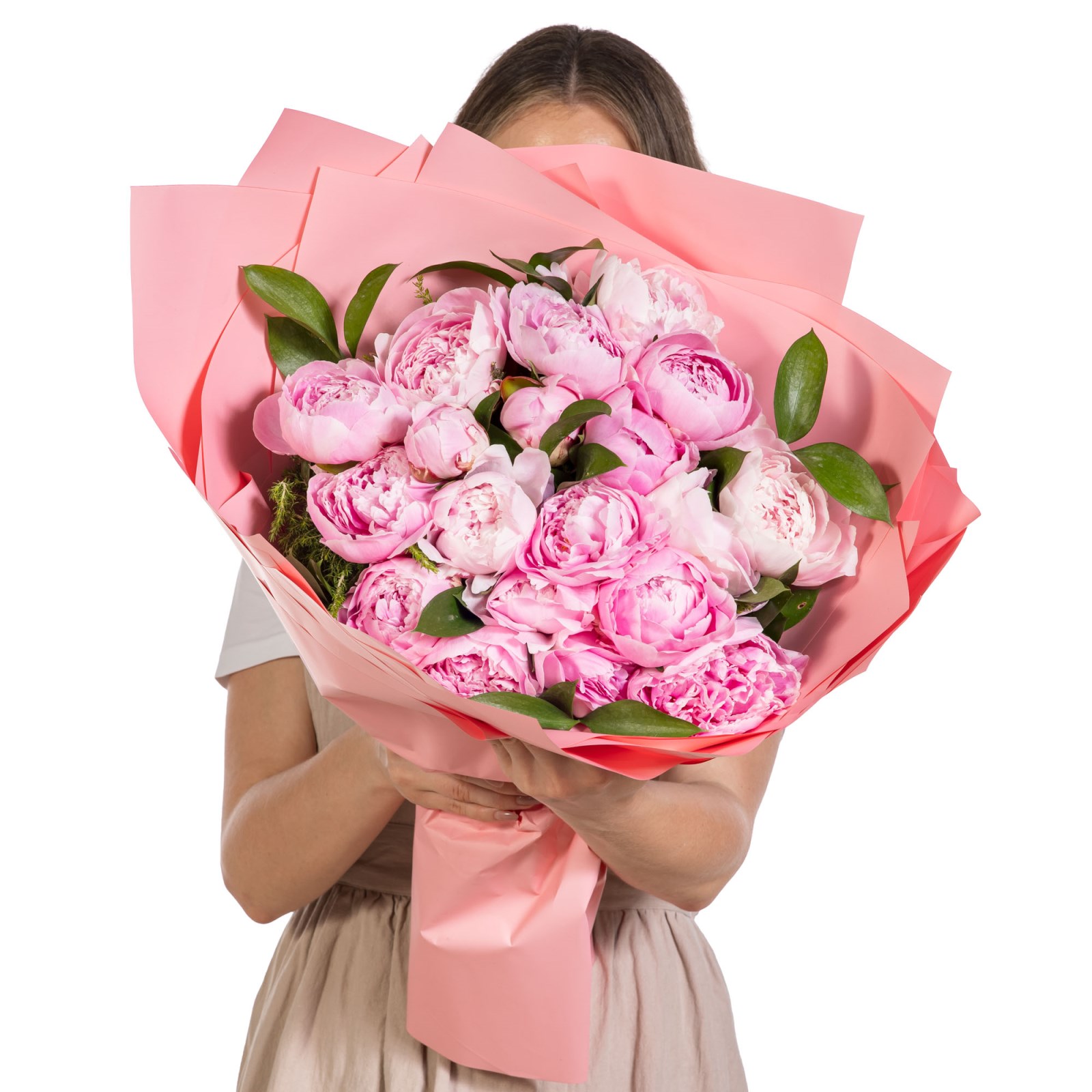 Pastel Romance Premium Şakayık Buketi