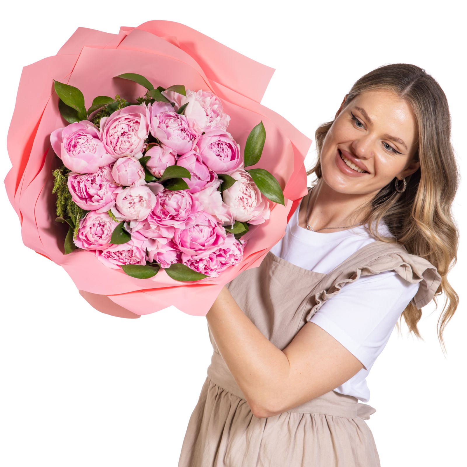 Pastel Romance Premium Şakayık Buketi