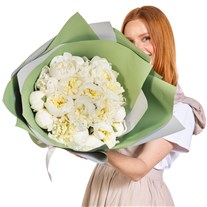 White Swan Premium Şakayık Buketi