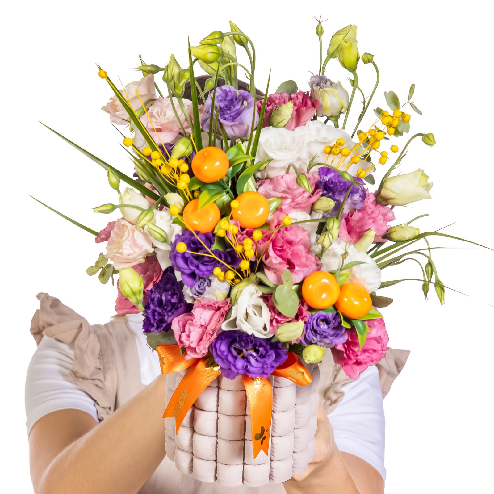Fleur de Solil Lisyantus Aranjmanı