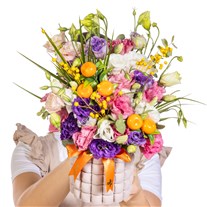 Fleur de Solil Lisyantus Aranjmanı