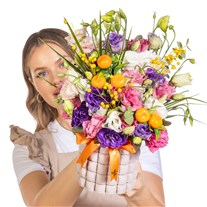 Fleur de Solil Lisyantus Aranjmanı