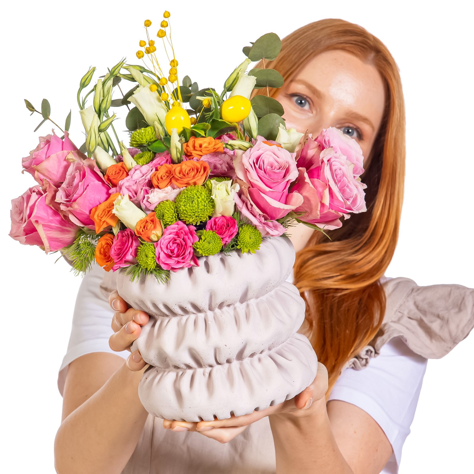 Candy Mix Gül Aranjmanı