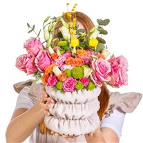 Candy Mix Gül Aranjmanı