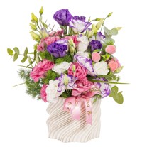 Soft Plam Lisyantus Aranjmanı