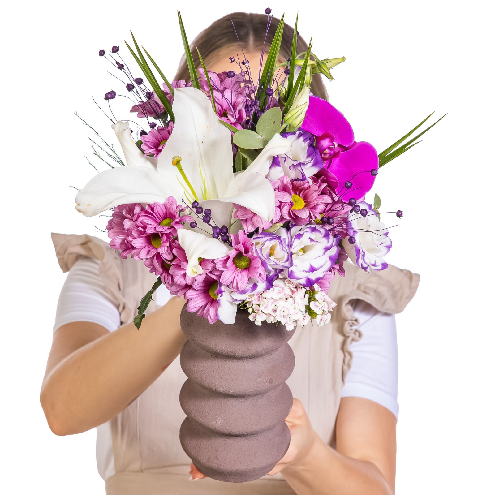 Purple Aura Çiçek Aranjmanı