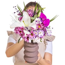 Purple Aura Çiçek Aranjmanı
