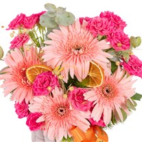 Coral Breeze Gerbera Aranjmanı