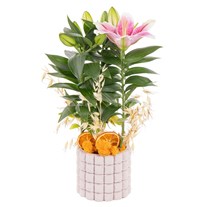 Amber Grid Lilyum Aranjmanı