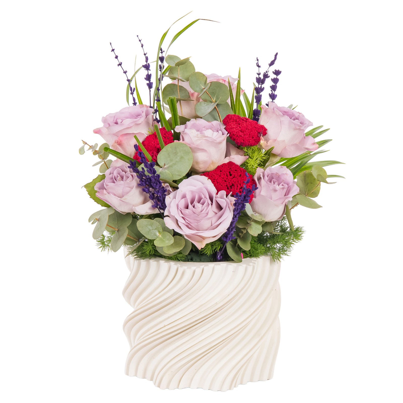 Lavender Swirl Lila Güller