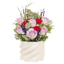 Lavender Swirl Lila Güller