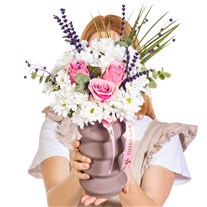 Lavender Rosy Papatyalar