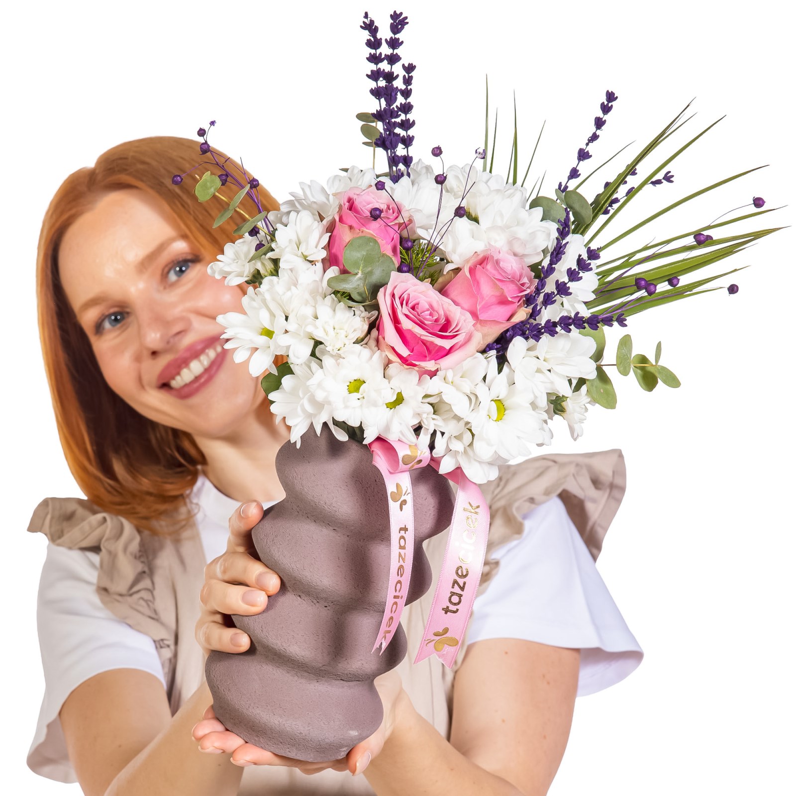 Lavender Rosy Papatyalar