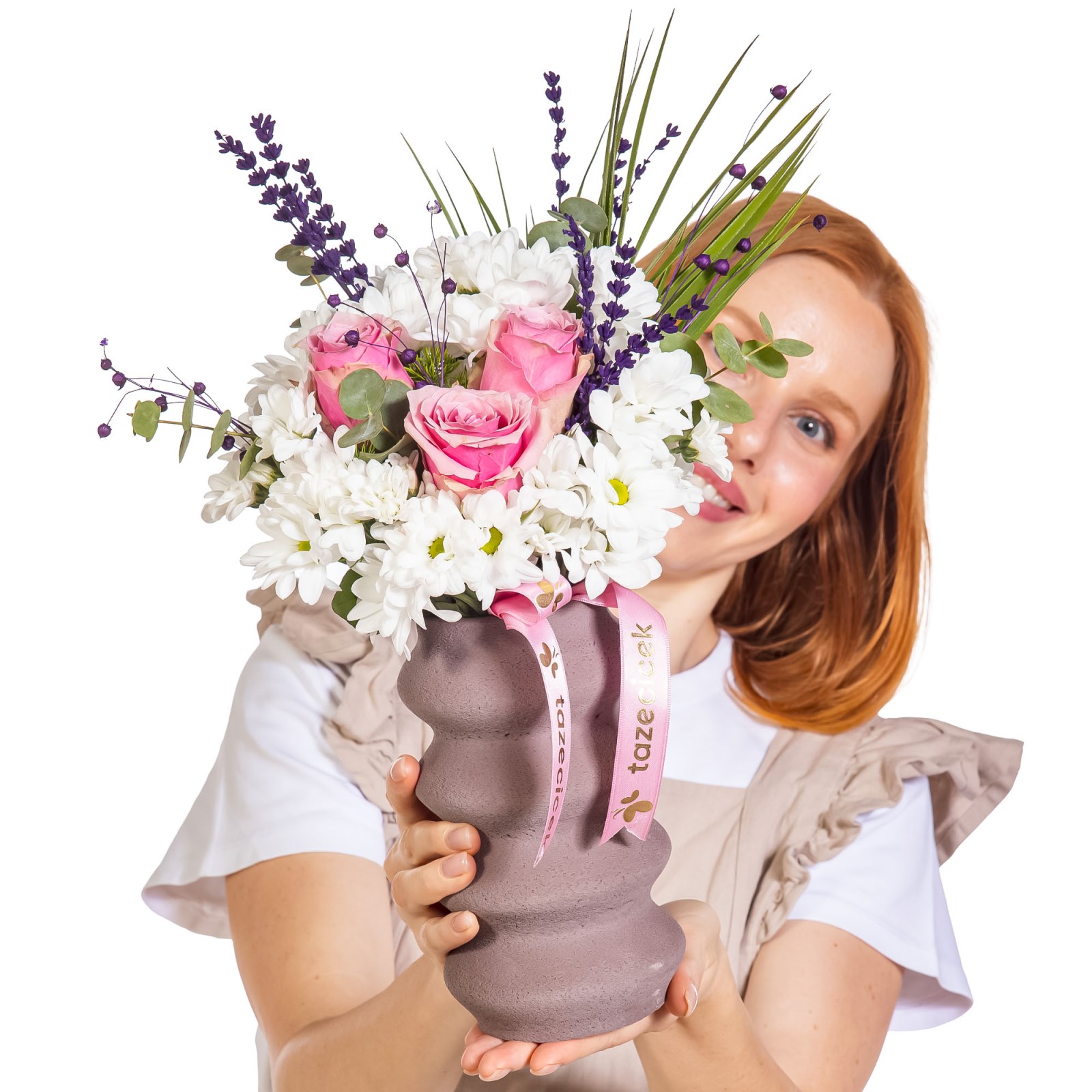 Lavender Rosy Papatyalar